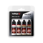 Vallejo 72386 - Farb-Set Weiß ( 4 x 18 ml)